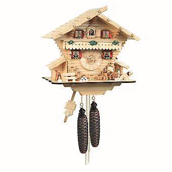 Engstler - 482/7/8 - Cuckoo Clock - 8-Day Chain Hoist - Natural