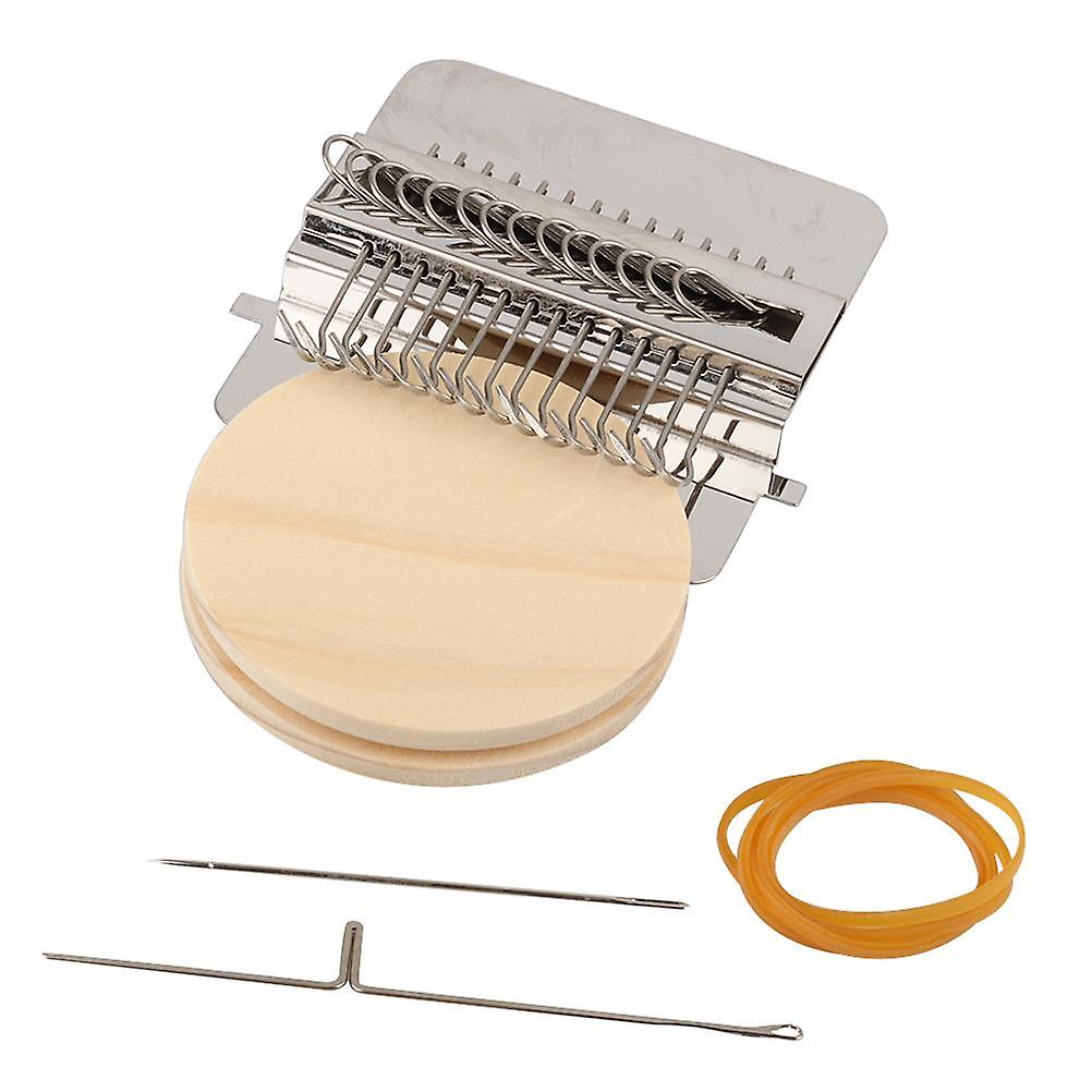 Hand Weave Tool Mini DIY Darning Tool Braiding Patching Machine for Beginners