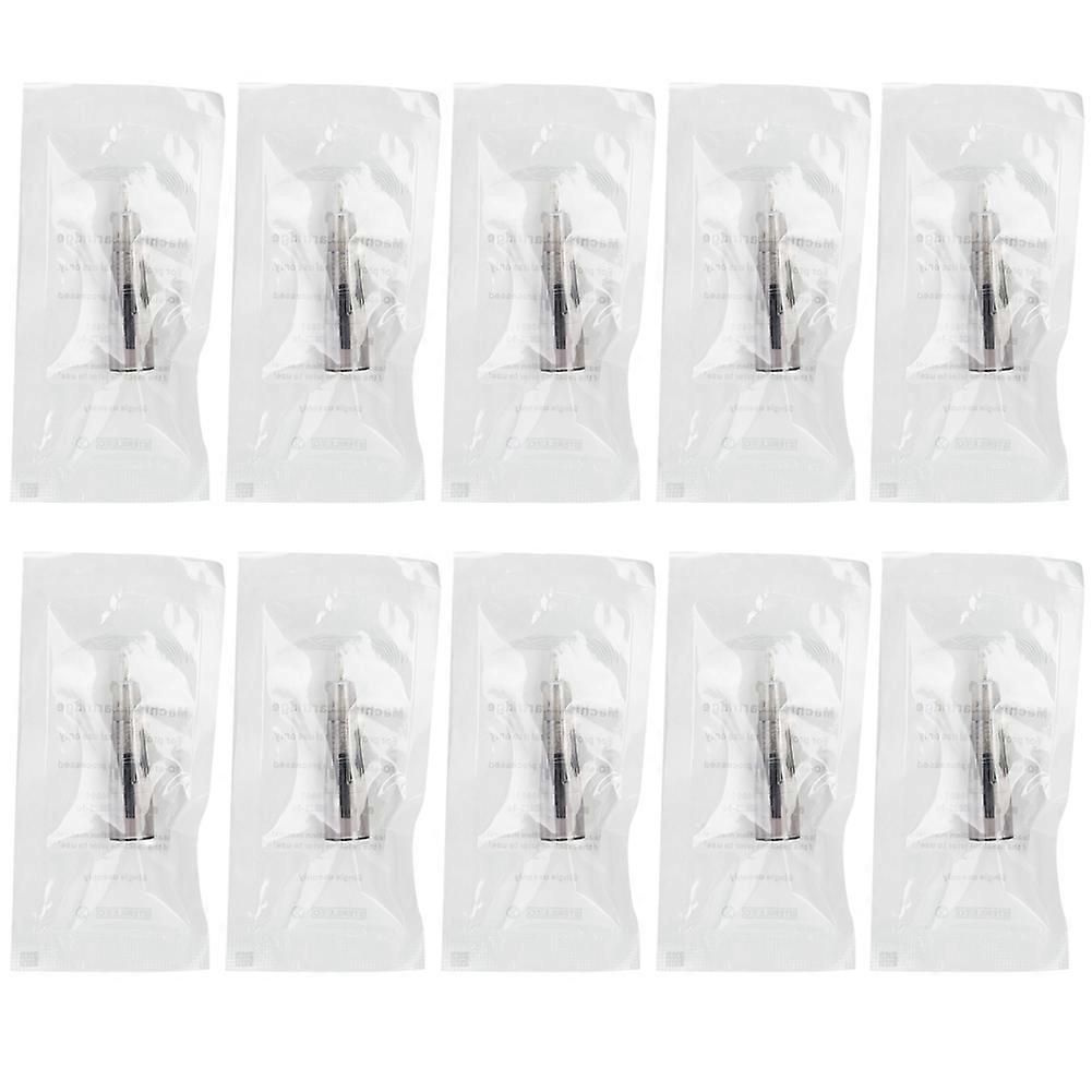 10pcs UShape 9 Pin Microblading Needles Eyebrow Tattoo Cartridge Needle Blade
