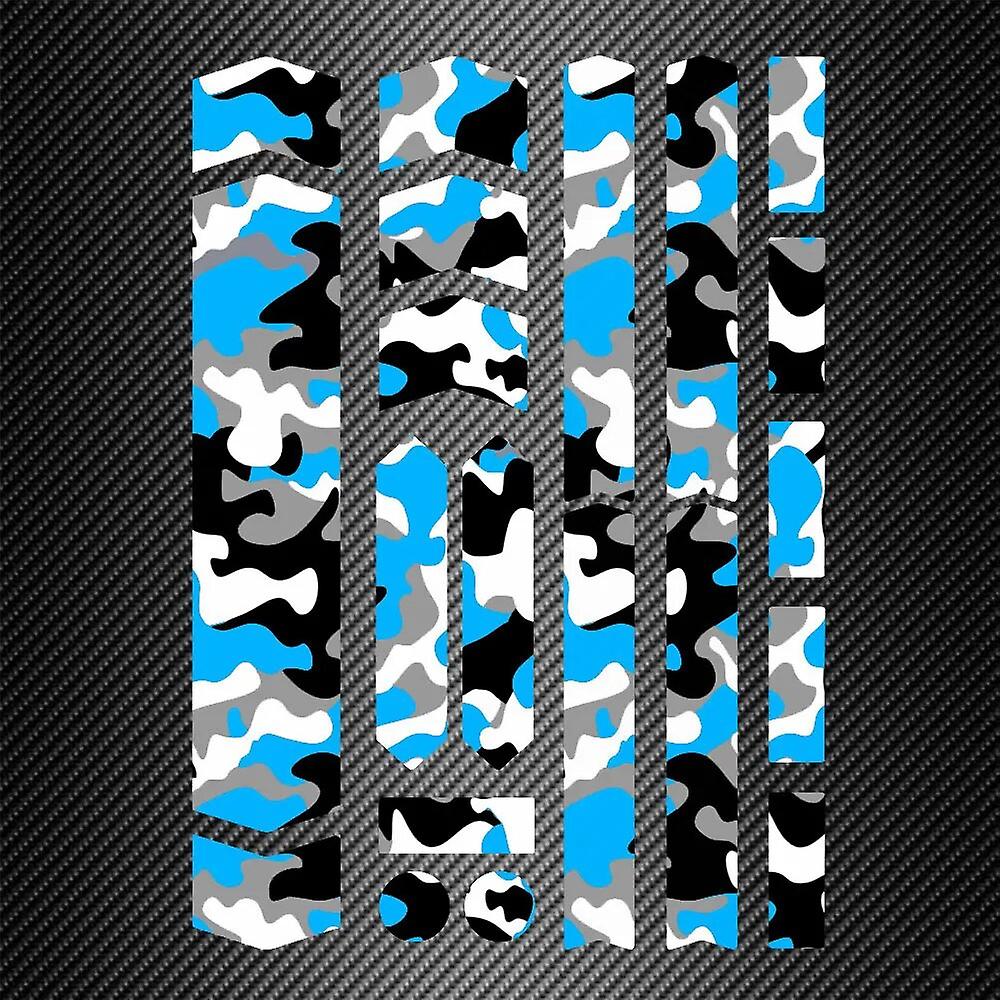 CAMO Bicycle Frame Fork Guard Stickers Stickers Mountain Bike MTB Protector~7824