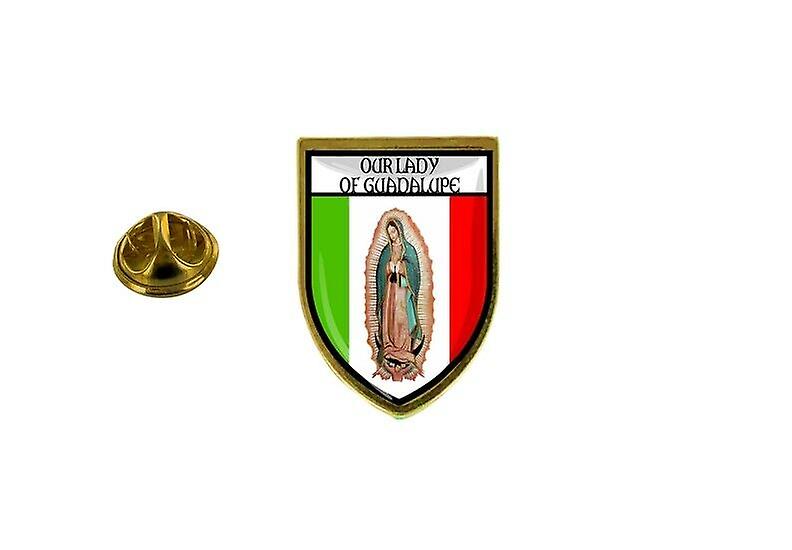 pine pine pine badge pine pin-apos;s souvenir city flag country coat of arms lady guadelupe guadalupe