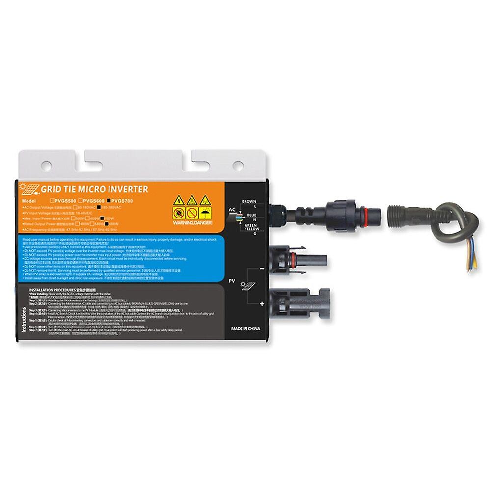Solar Micro Inverter Mppt Grid Tie Pure Sine Wave Dc 18~60v