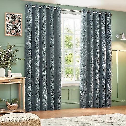 Wylder Nature Grantley Jacquard Eyelet Curtains
