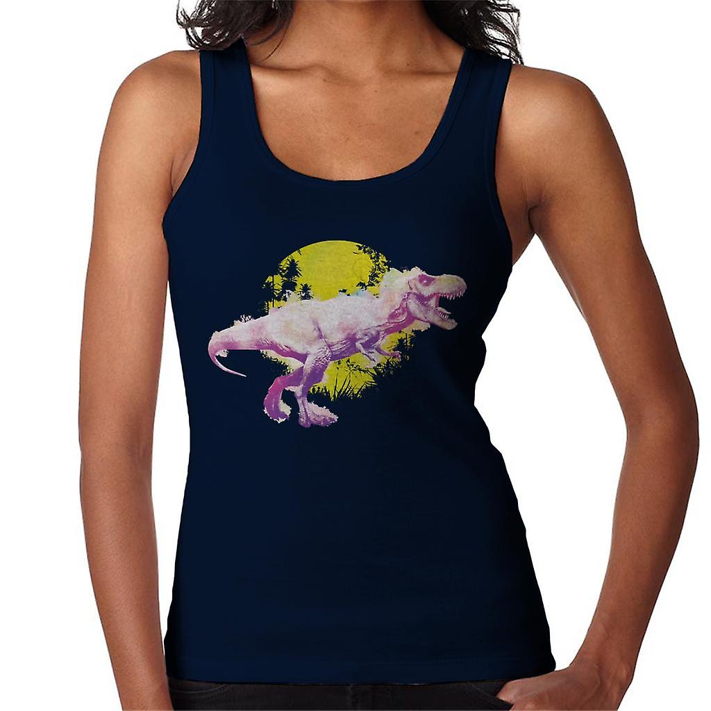 Jurassic Park T Rex Jungle Sun Women's Vest