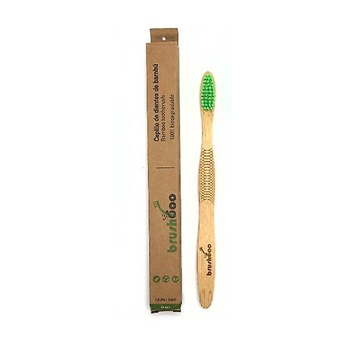 Single brush kraft box - Medium Green Adult 1 unit