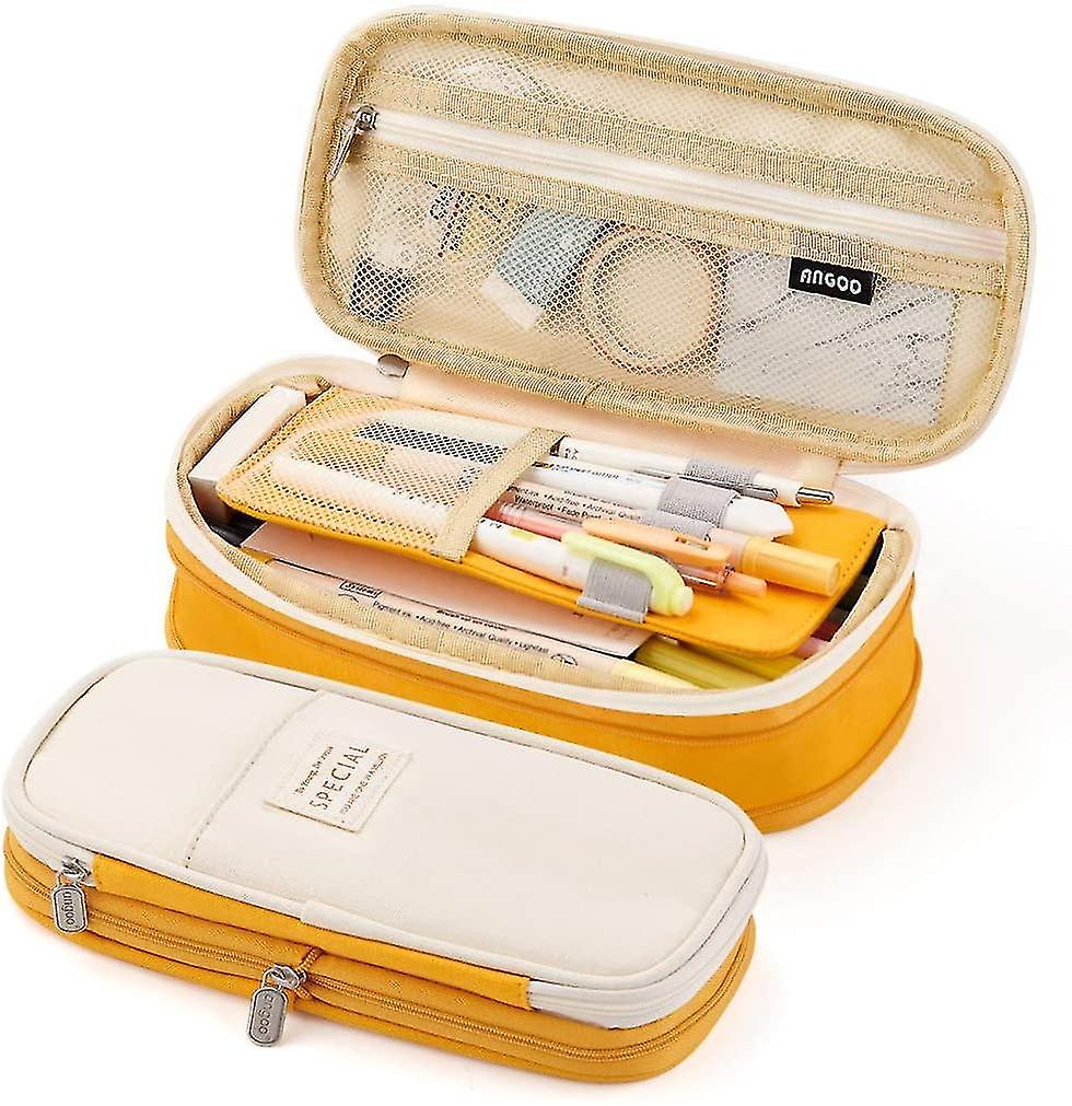 Pencil Pen Case Large Capacity Office School Pen Pouch