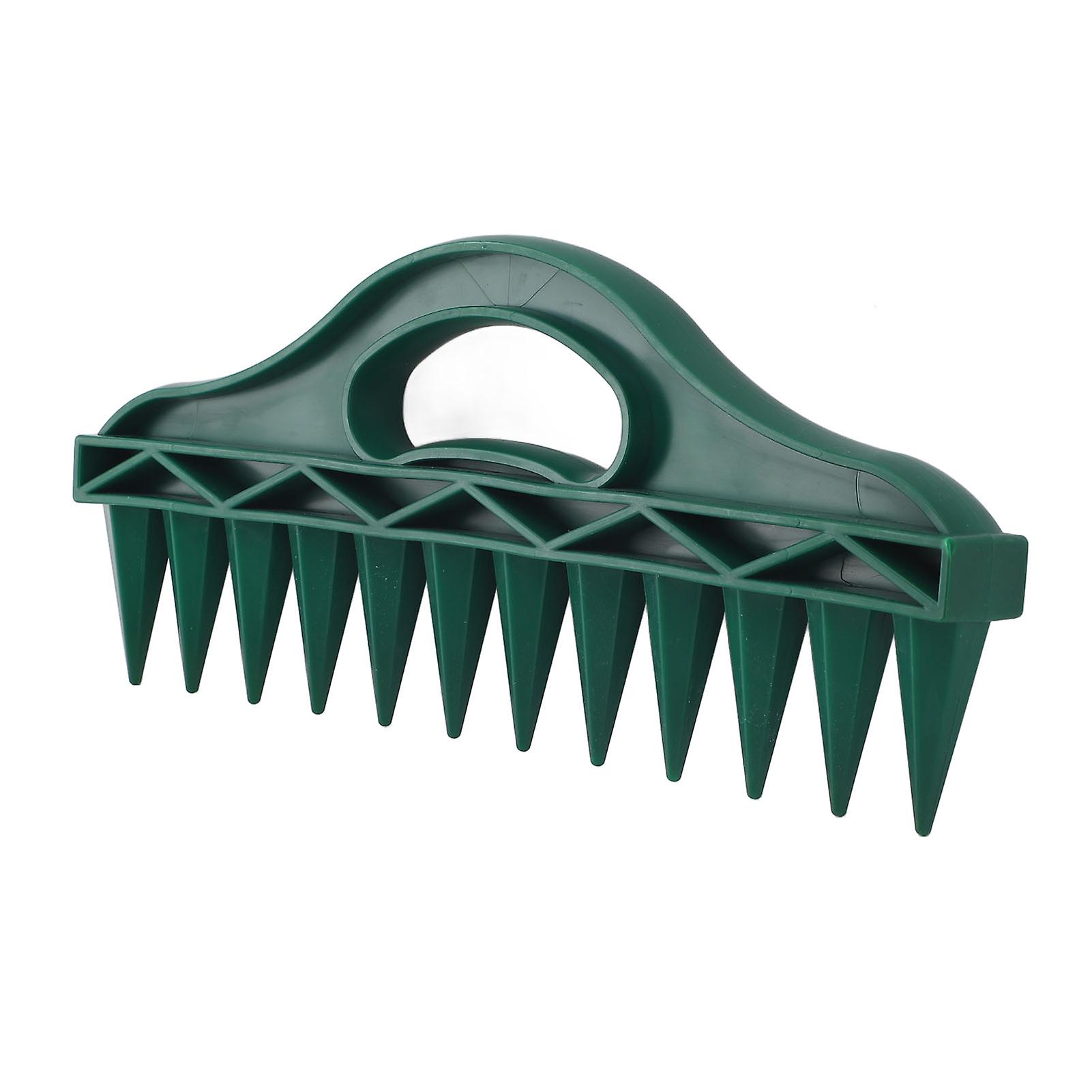 12 Holes Soil Digger Planter Increase Efficiency Garden Sowing Spacer with Adjustable Seeder Dispenser for Planting