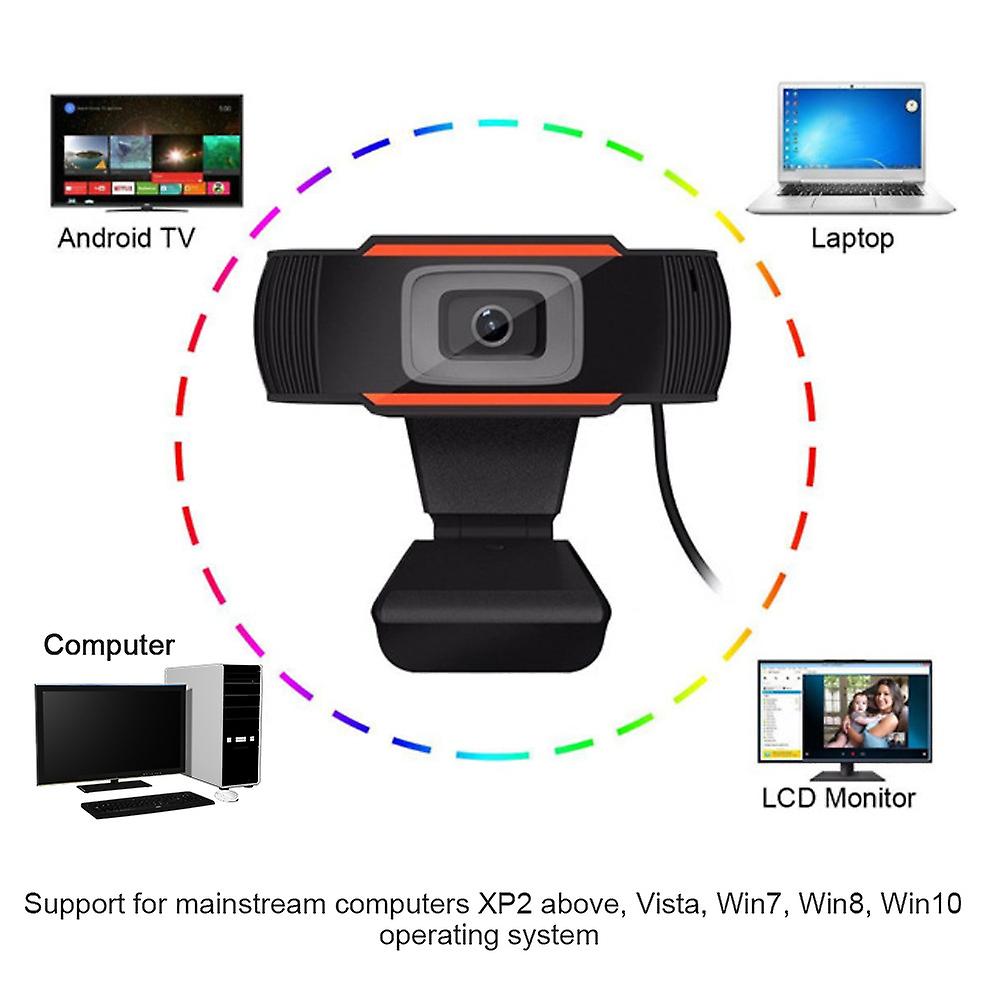 USB2.0 1080p Hd Webcam And Microphone Auto Focus Drive-free Desktop Computer Notebook