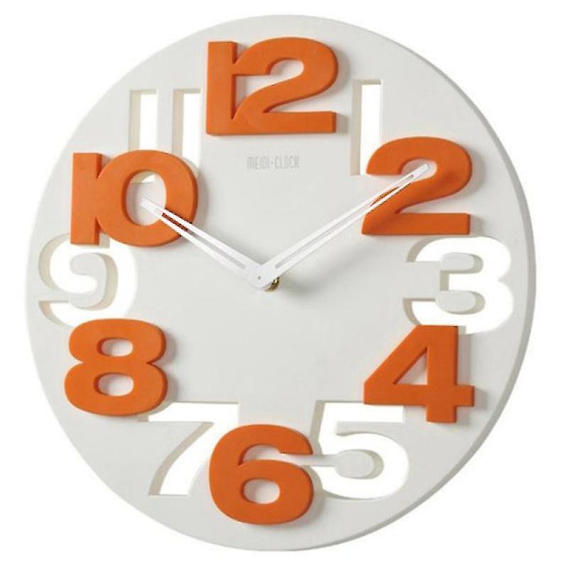 1pcs 3d Big Digit Modern Wall Clock
