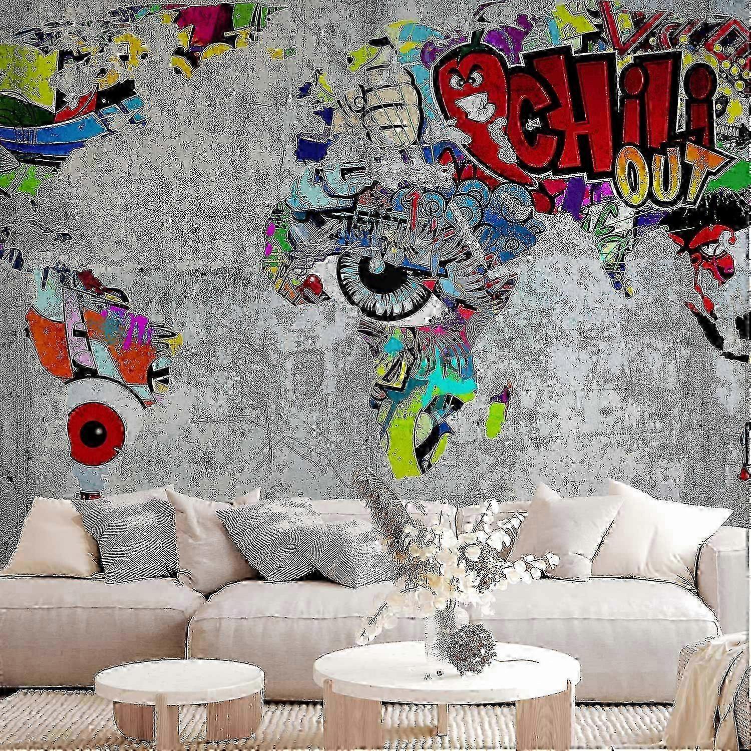 Samolepicí fototapeta - Mapa - Graffiti