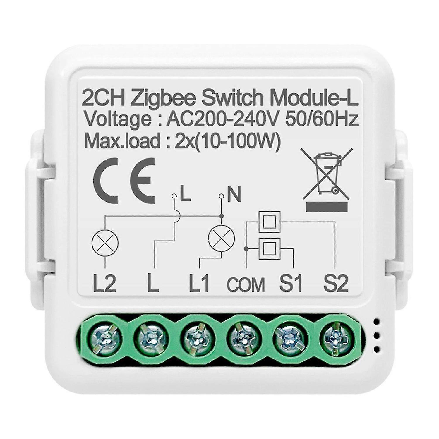 1 Set Smart Switch Relay Status Setting Power-off Memory APP Remote-Control Single Firewire Light Sw