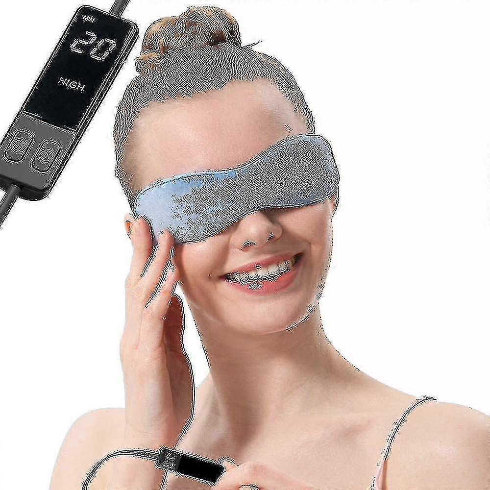 Heated Eye Mask For Stye Blepharitis Moist Treatment With Flaxseed
