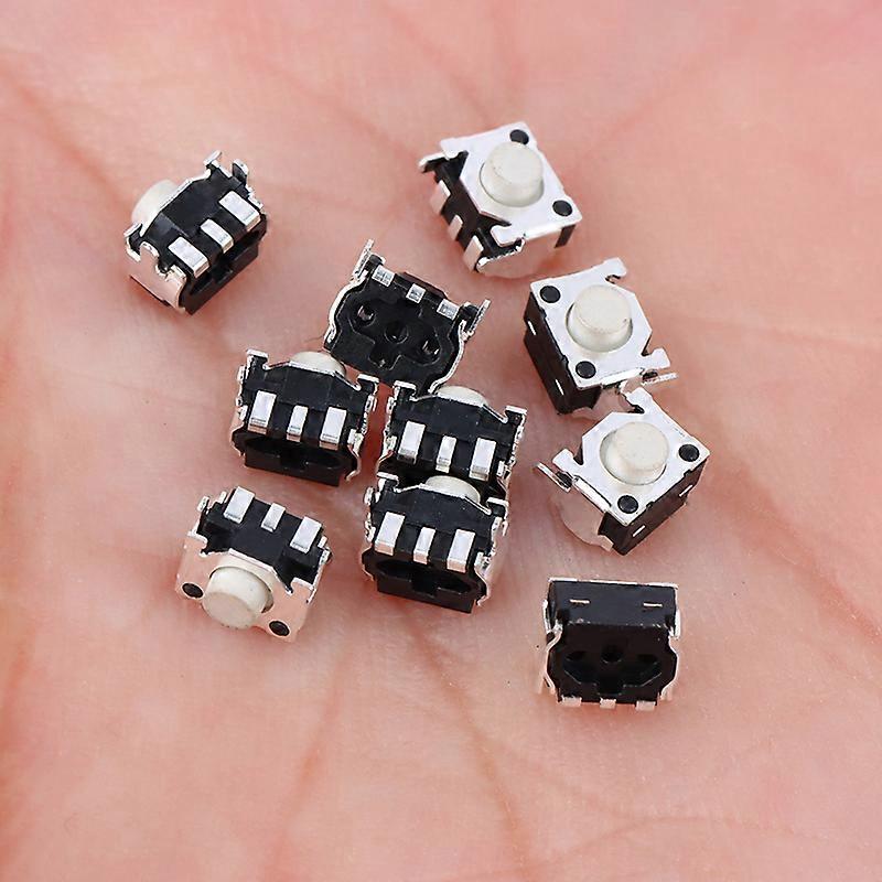 10pcs Replacement Certainly Button for NDSL NDSi Launch L/R Trigger Compatible with Ninten DS Lite and Game Boy Micro