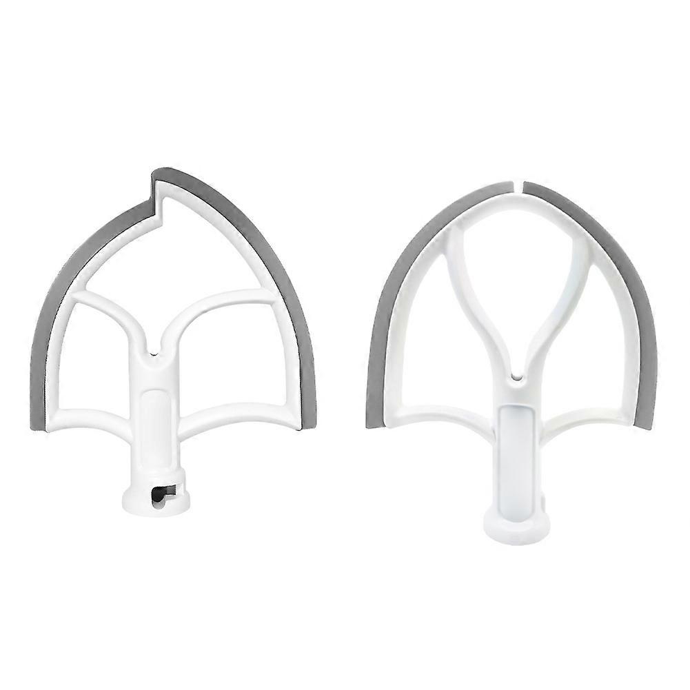 Silicone Rim Mixer, Paddle Bowl Lift Stand Mixer, Home Kitchen Mixing Attachment Replacement for 6 Quart