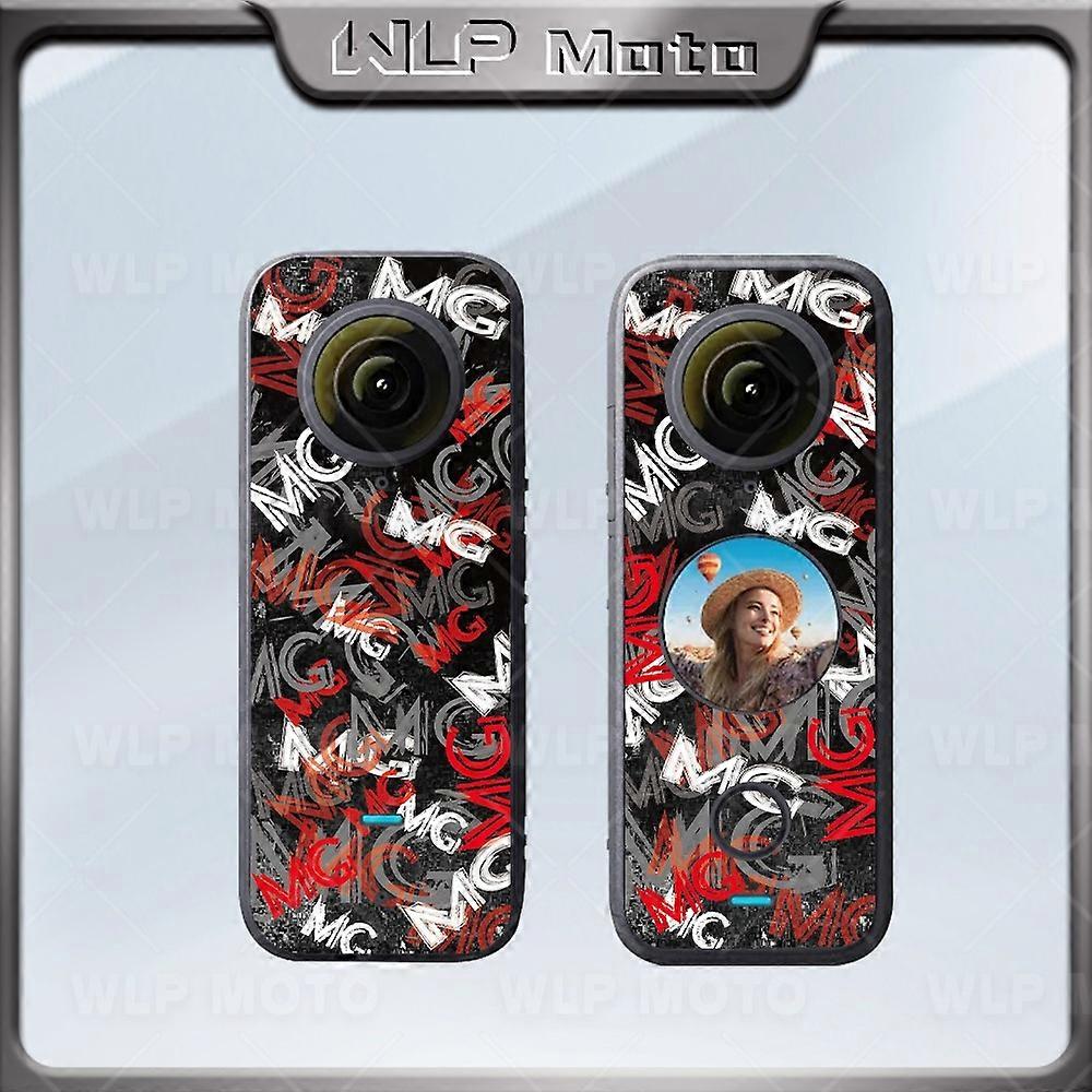 ل Insta360 ONE X2 واحد X2 العمل بانورامي كاميرا ملصق ملحقات فيلم واقية للماء مقاومة للخدش 3M الشارات