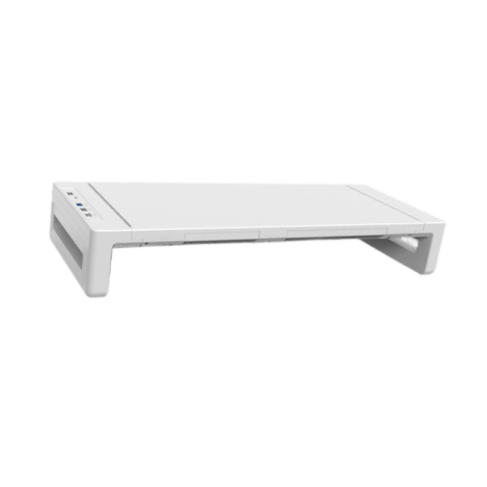 Computer Heightened Shelf Foldable Ergonomic Save Space Monitors Stand Riser