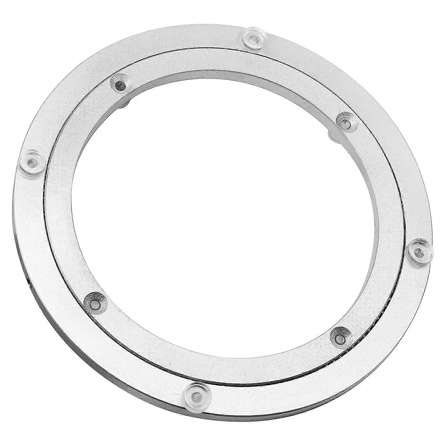 Aluminium Alloy Turntable Bearing, Heavy Duty Swivel Turntable Lazy Susan Rotating Bearing Turntable Round Dining Table Smooth Swivel Plate Hardware f
