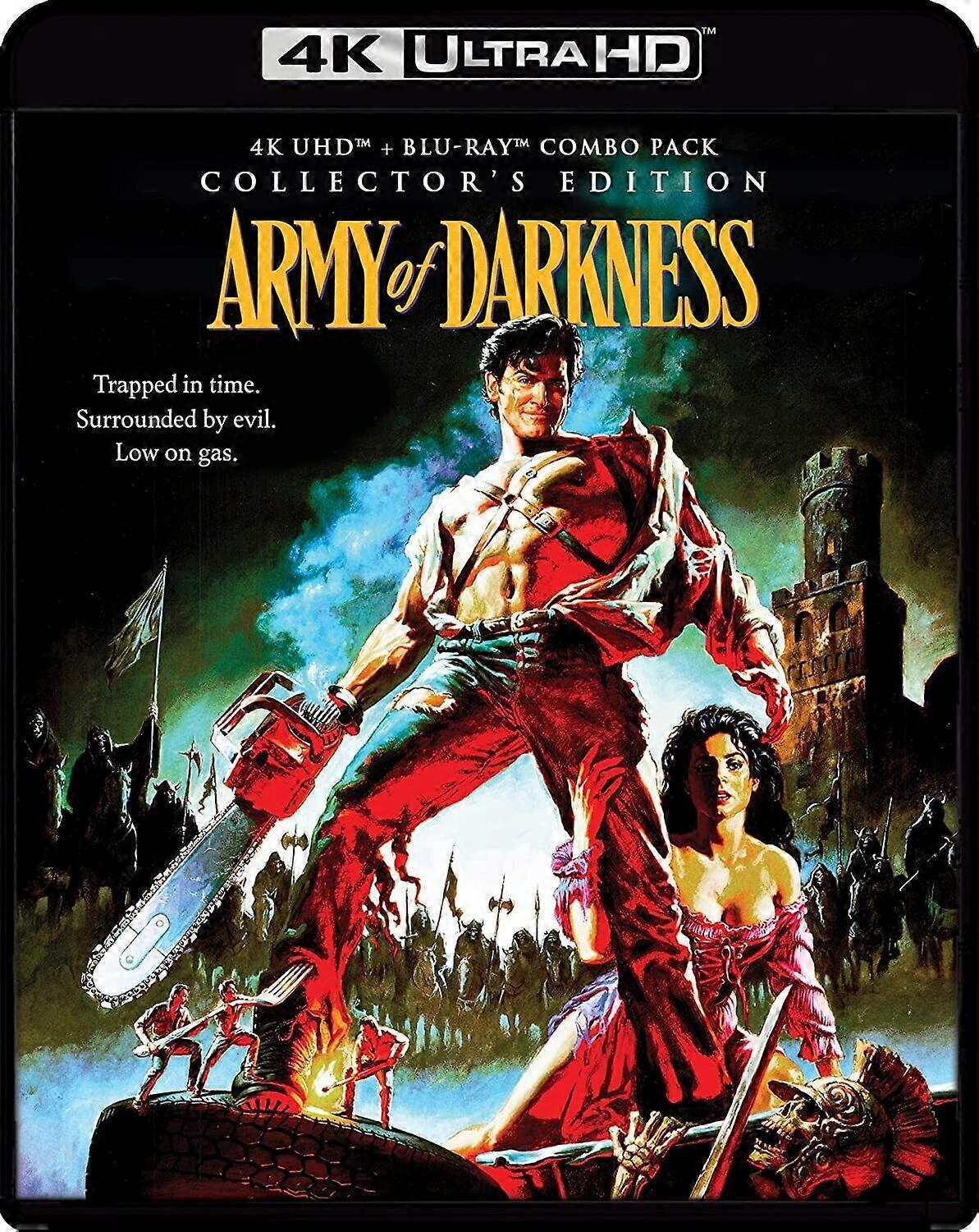 Army Of Darkness L'armata delle tenebre (Collector's Edition) [REGIONE ULTRA HD BLU-RAY: A USA] Mastering 4K, Cofanetto, Collector's Ed Importazion...