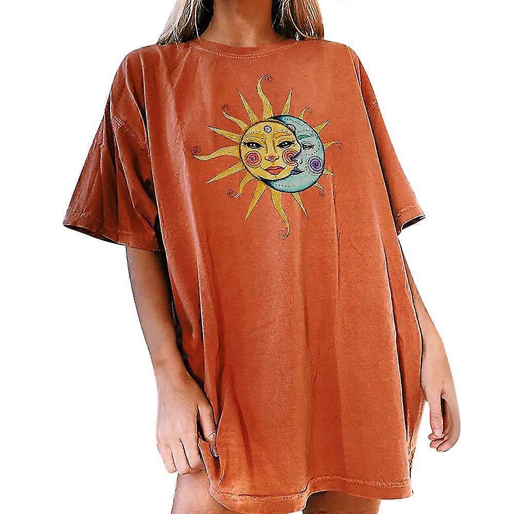 Womens Summer Crew Neck T Shirt