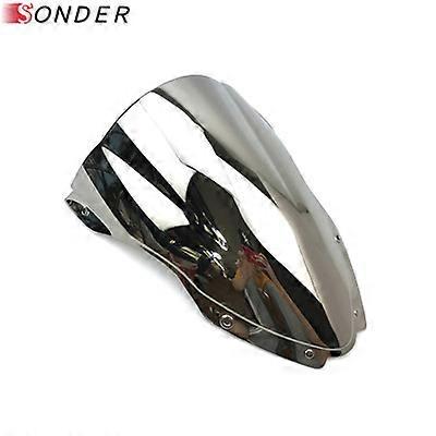 Racing Screen For Kawasaki ZX10R ZX 10R 2016 2017 2018 2019 Black 10R Windshield WindScreen Double Bubble 16 17 18 19