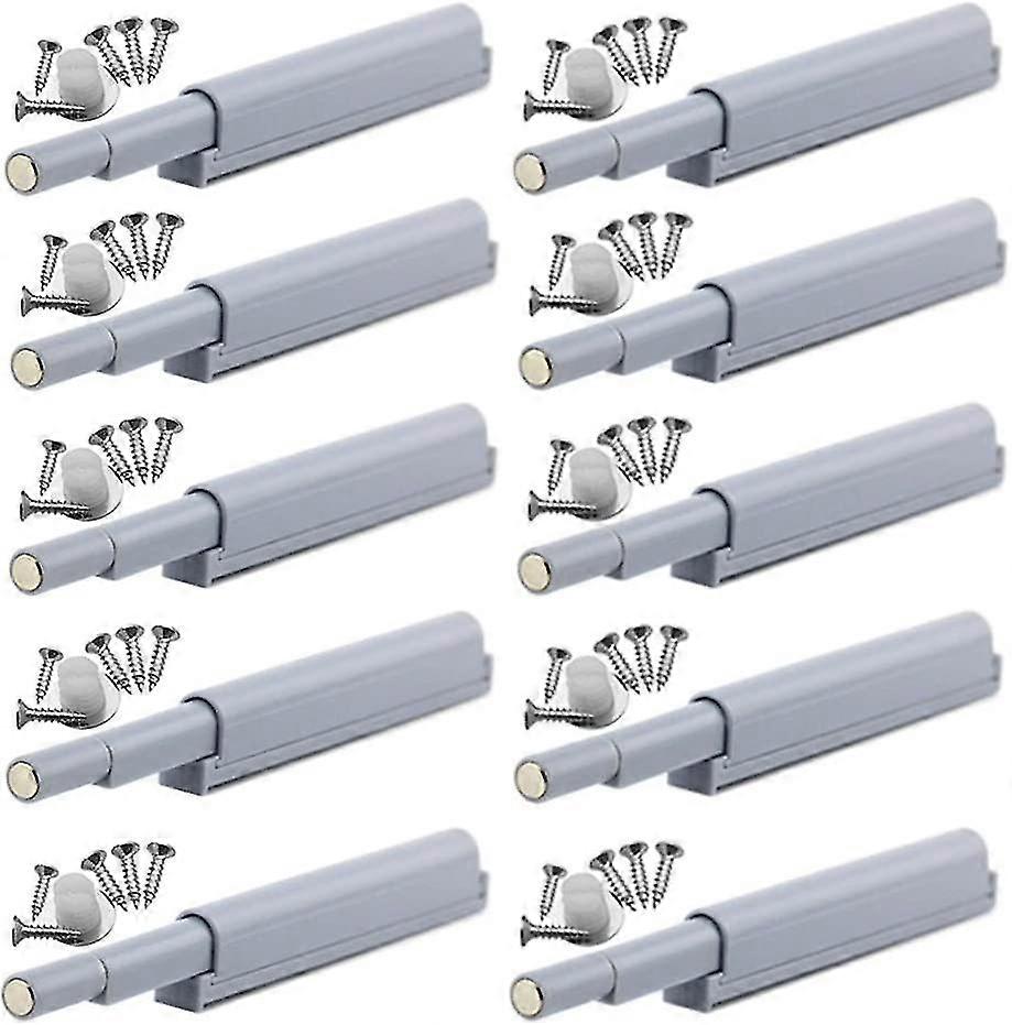 Push-to-open Magnetic Latches Push-open Magnetic Latches Open And Close The Door With A Simple Push (10 Pieces) Happy H