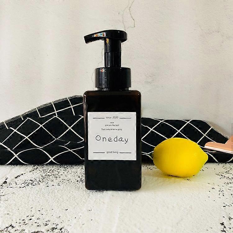 450ml Foam Press Bottle Bubbling Sub-bottle Square One Day