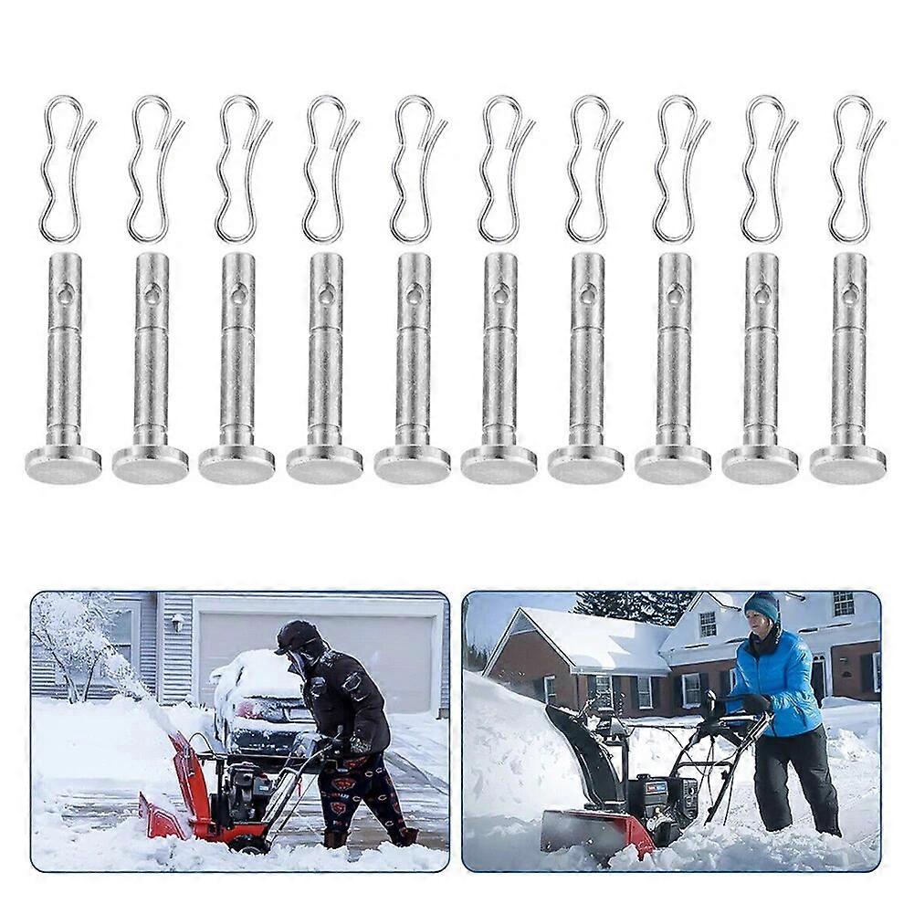 Heavy-Duty 20Pcs Shear Pins&Cotter Pins For MTD Snowblower Set Rust Proof Corrosion Resistant Suitable For Harsh Environments