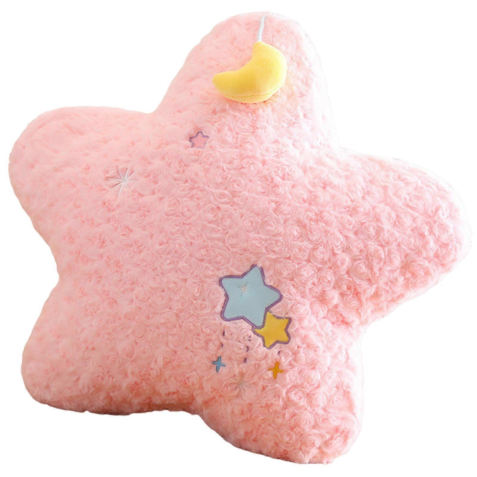 Cute Star Moon Plush Toy Stuffed Doll Lovely Soft Plushies Pillow Cushion Plush Doll for Kids Baby Comforting Gift