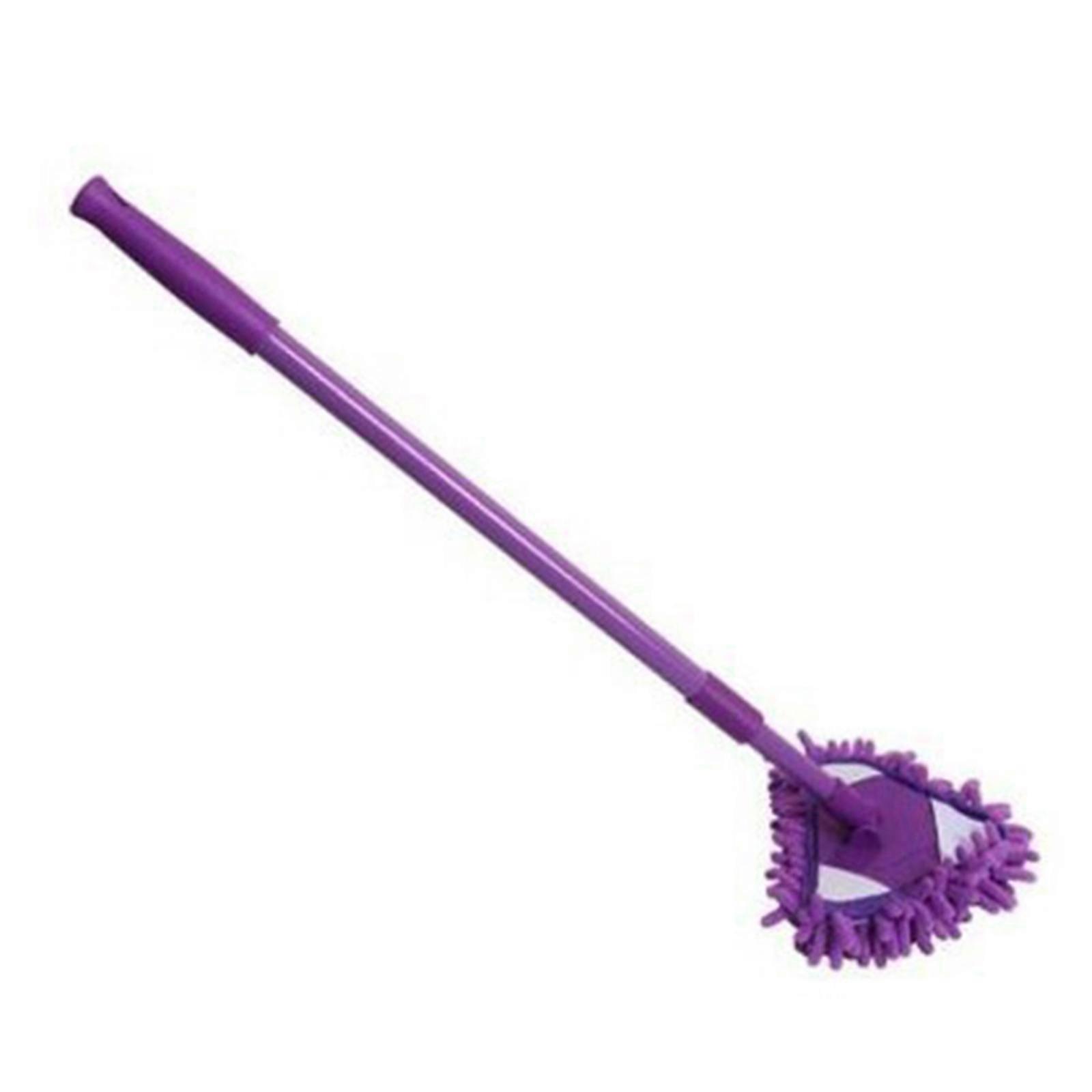 Microfiber Spin Mop Thick Woven Micro-Chenille Wash Mitt Extension Mop Replaceable Triangle 360