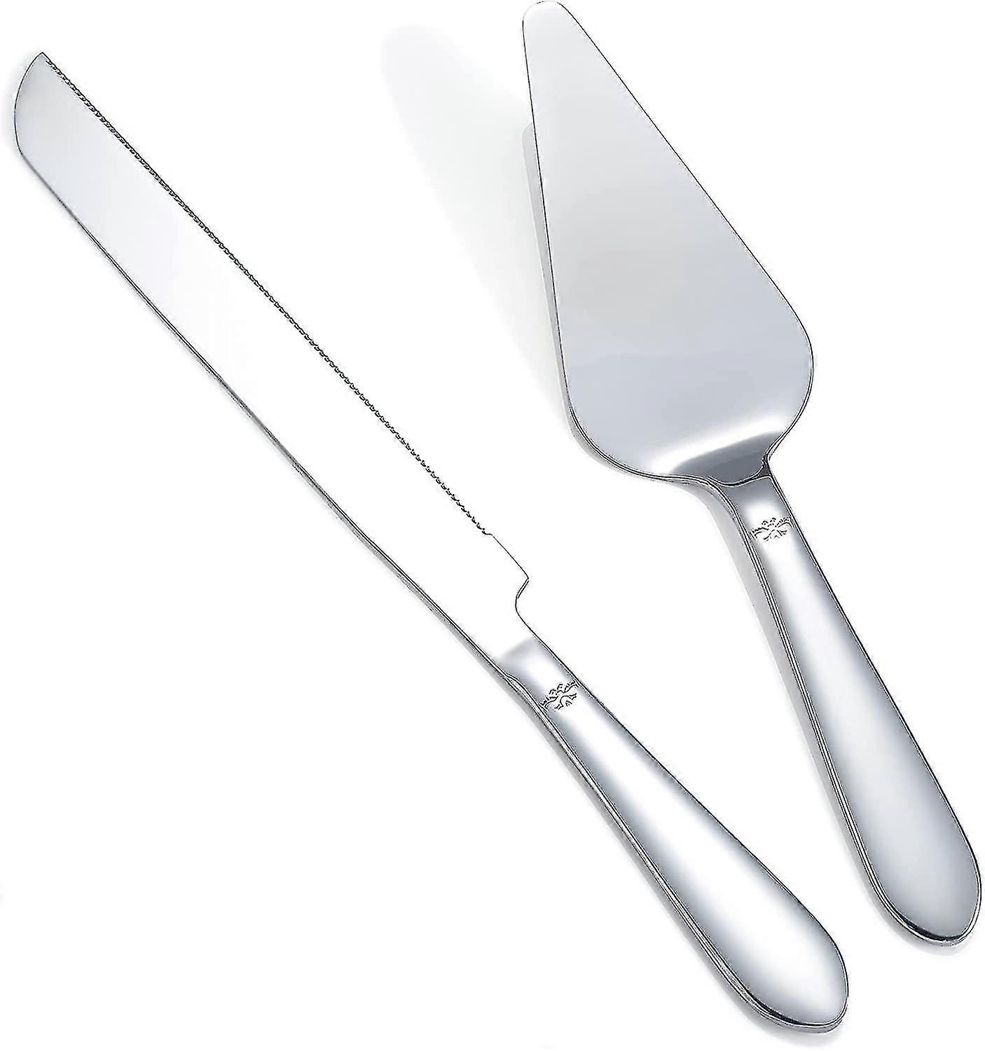 Bryllupskake Cutting Set, Kake Og Server Set, Tykkere Stai