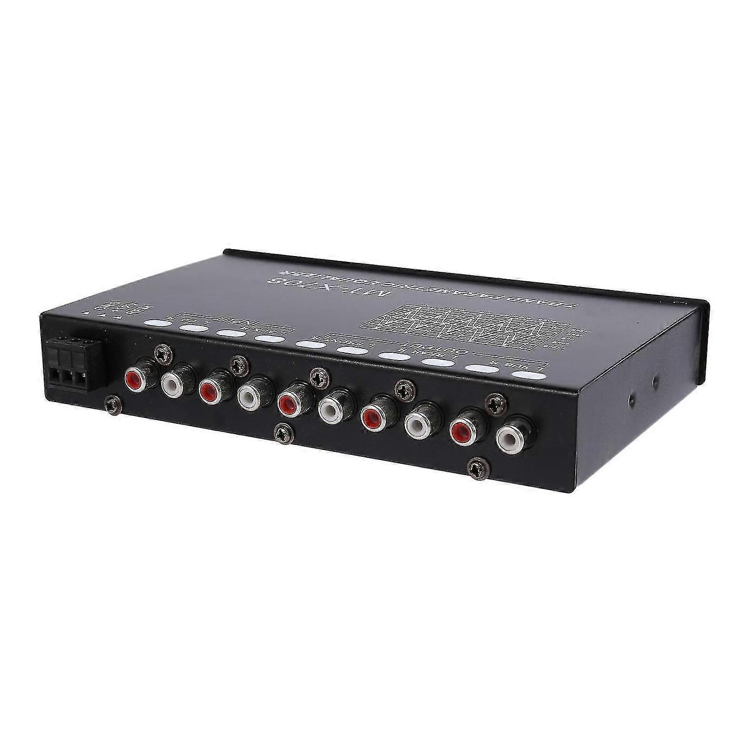 7- Car O Equalizer, Adjable 7 S Eq Car Amplifier Graphic Equalizer With Cd/aux Input