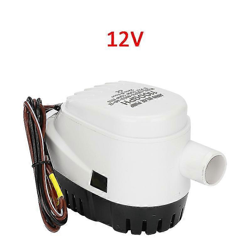 12v 24v 110v 220v 750gph 1100gph automatico barca pompa di sentina auto galleggiante interruttore dc sommergibile pompa dell'acqua elettrica 12 24 ...