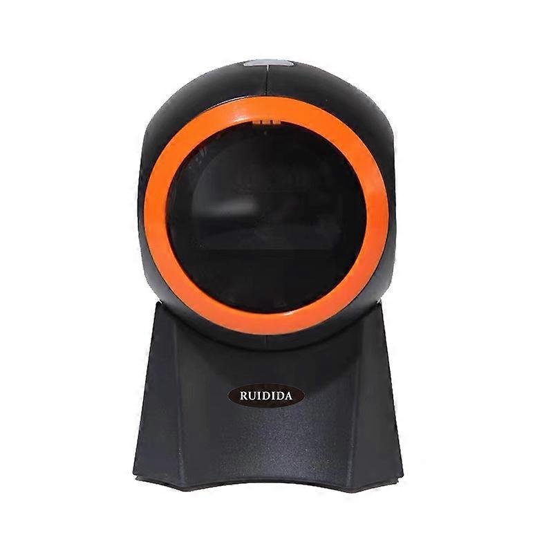 2D Desktop Barcode Scanner Omnidirectional Hands-Free Wired USB Big Barcode Reader 1D QR Screen Barcodes Scanning Scanner