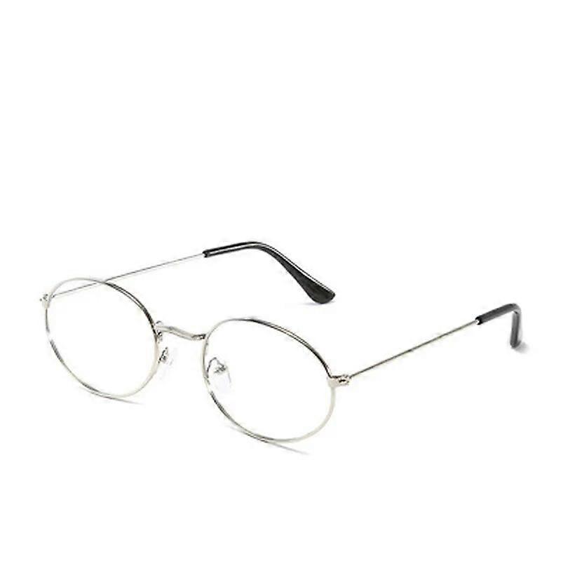Nieuwe Anti Blauw Licht Anti Blokkerende Filterbril Mode Vrouwen Heren Computer Goggles Retro Metaal Transparant UV400 Eyewear