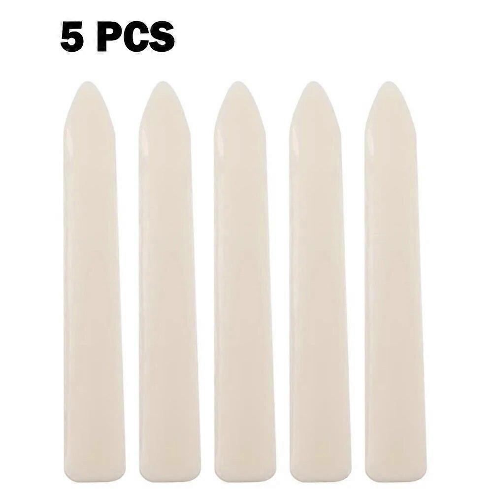 5pcs Folder Paper Creaser Tool Plastic Bone Scoring Folding Creasing Scrapbooking DIY Handmade Bookbinding Cards Tool