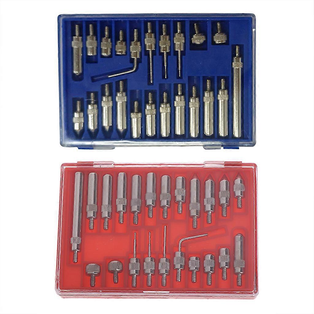 22Pcs Steel Dial Indicator Point Set 4-48 Thread Tip For Dial & Test Indicators
