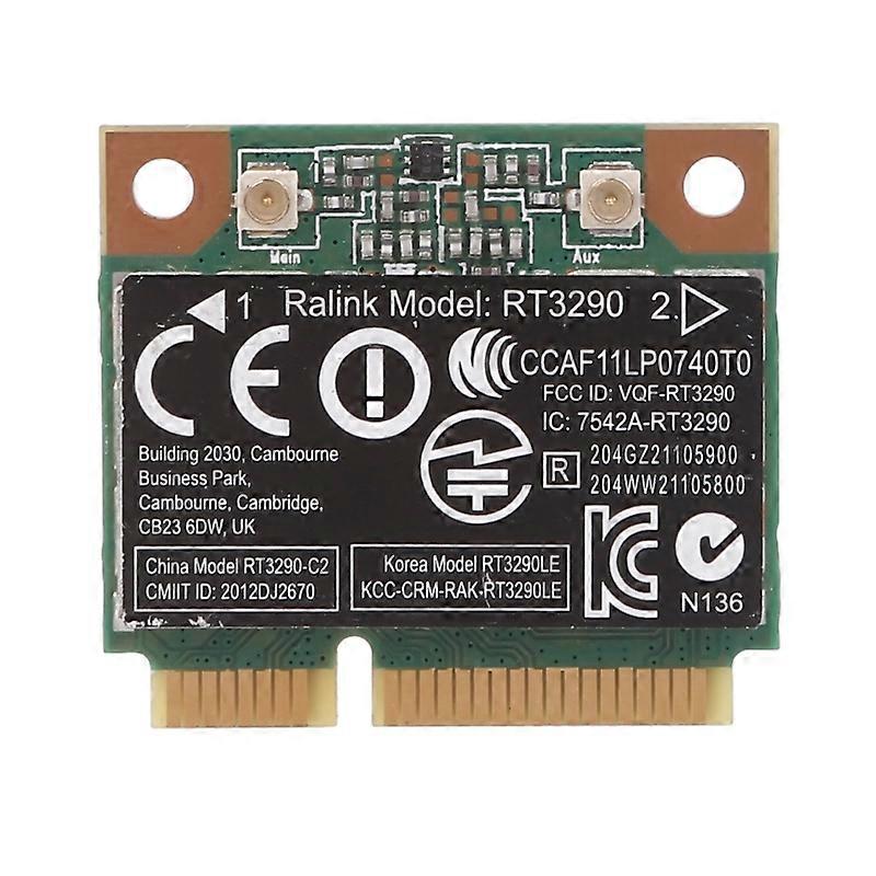 مفرد 2.4 جيجا هرتز 802.11b / g / n نصف محول لاسلكي صغير PCie بطاقة WiFi متوافقة مع Bluetooth 3.0 ل HP CQ58 M4 M6 4445S DV4