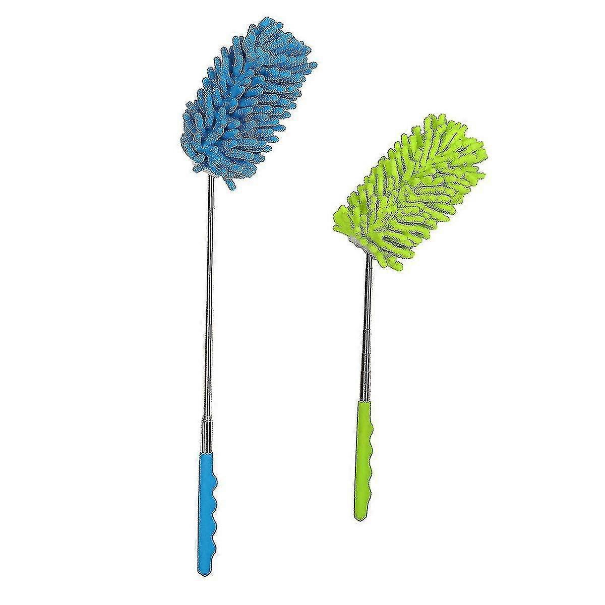 Microfiber Duster Telescoping Feather Dusting Brushes Cleaner For Home Office
