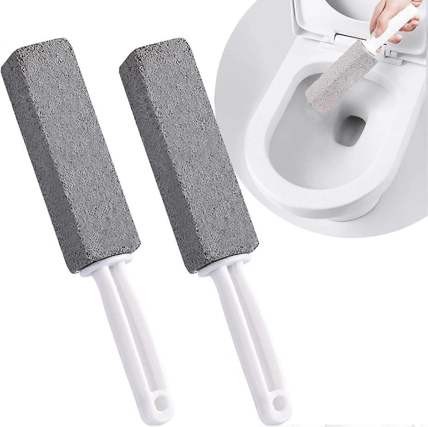 2pcs Pumice Stone Cleaning Brush,with Hanging Brush Handle