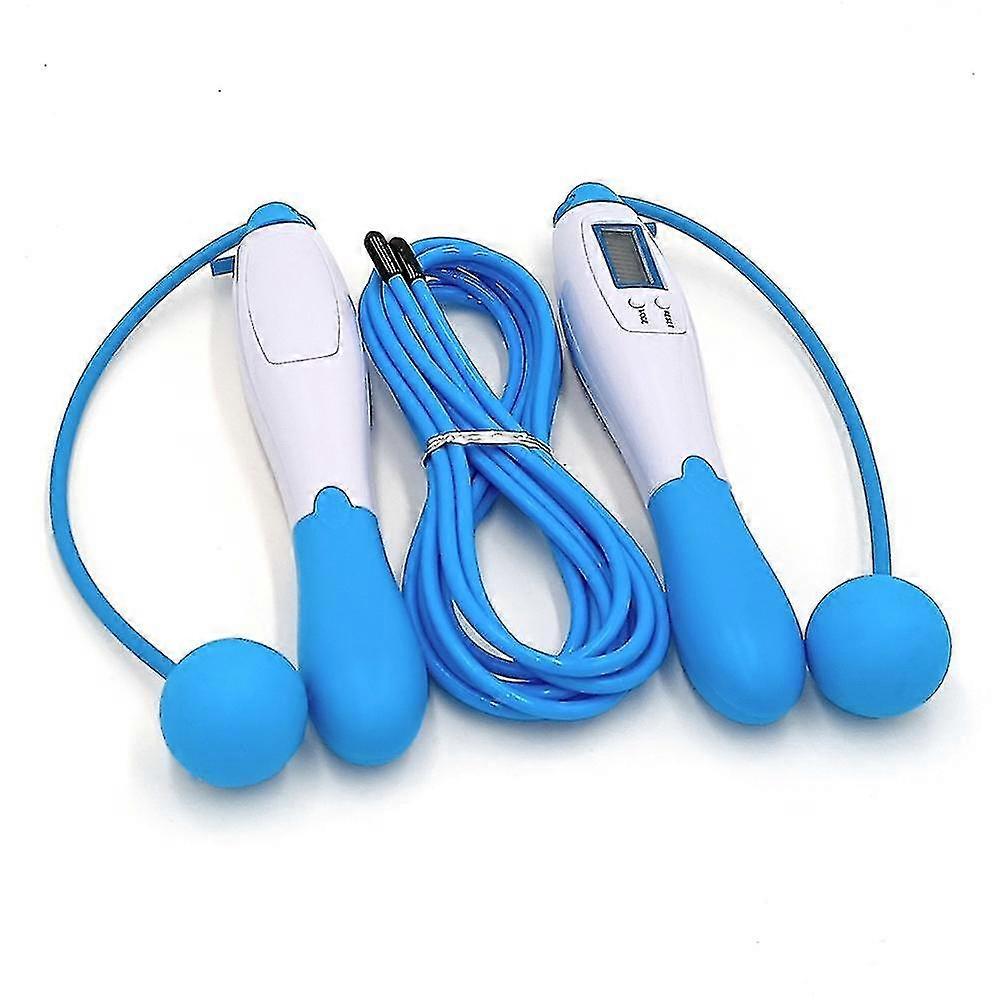 Wireless Skipping Rope Smart Electronic Counting Skipping Rope Cordless And Rope Indoor And Outdoor Dual-use Wire Skipping Rope Gift Set (black)