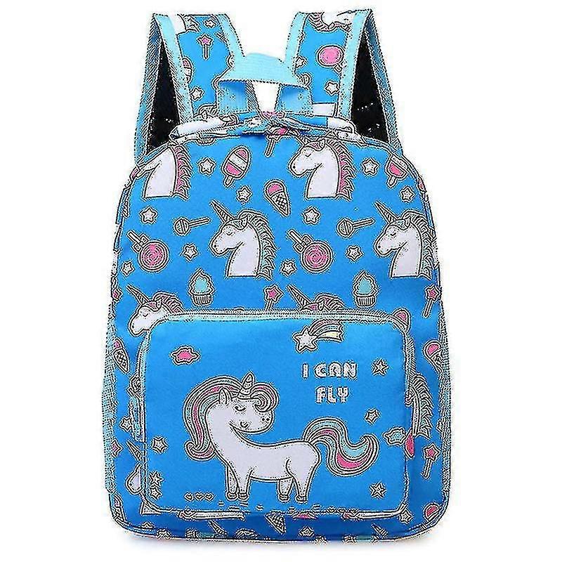 أطفال أطفال فتاة وحيد القرن حقيبة ظهر روضة أطفال حقيبة مدرسية حقيبة ظهر