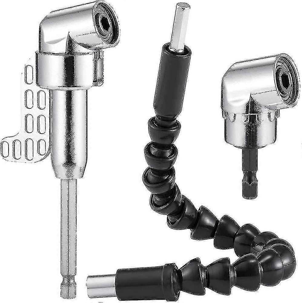 Right Angle Drill Bit And Flexible Angle Extension Kit For Drill Bit