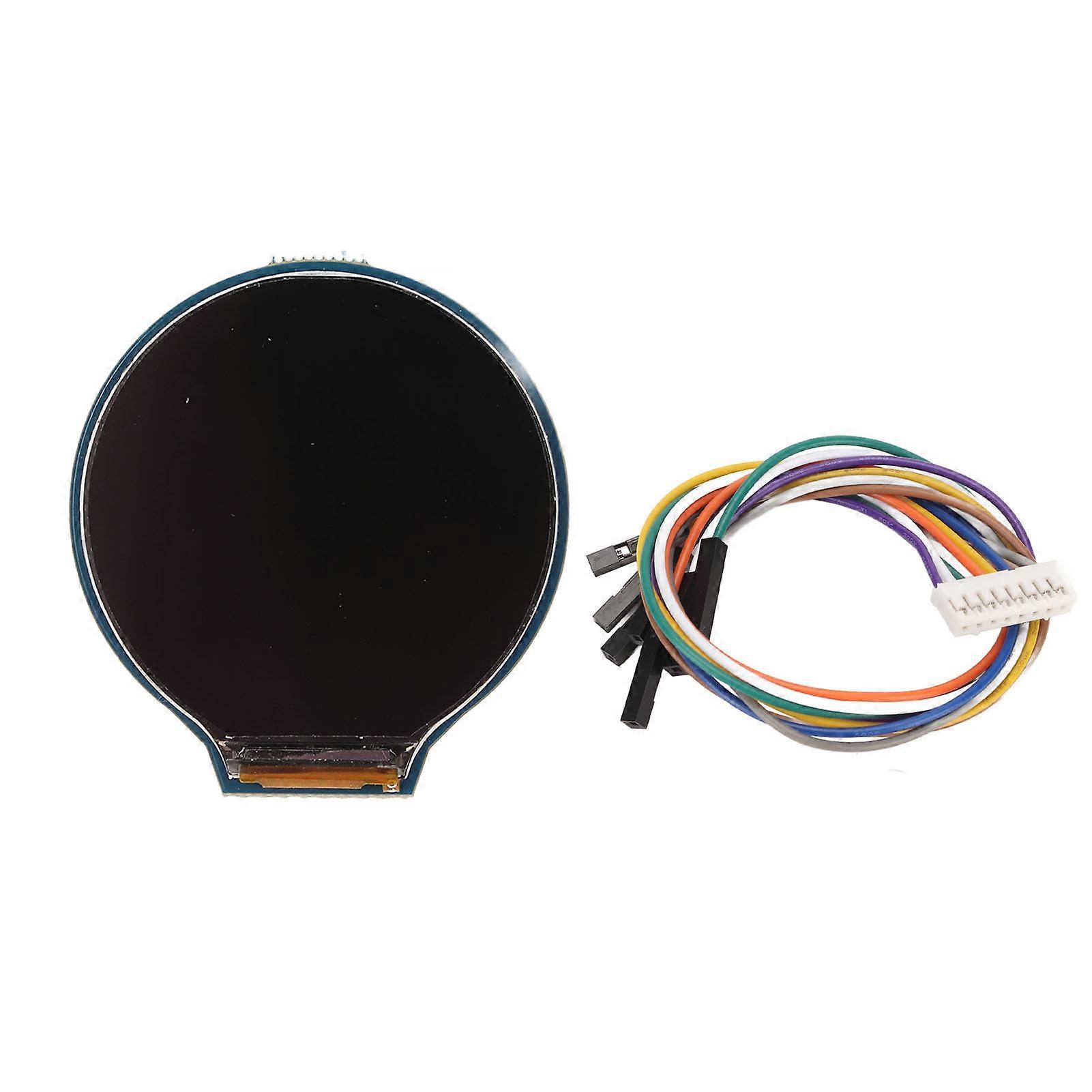 Rundes LCD-Modul 1,28 Zoll IPS 240x240 4-Draht SPI 129600 Bytes GRAM 65K Farben LCD-Anzeigemodul für RasPi