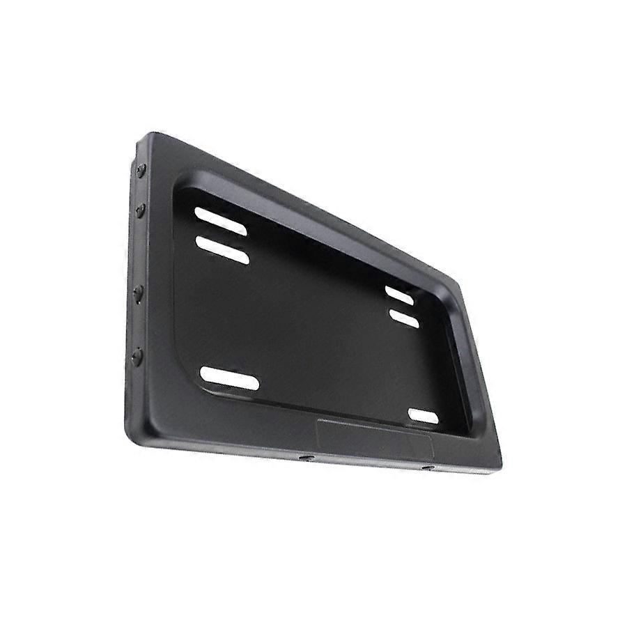 Single US standard modified roller shutter car license plate holder