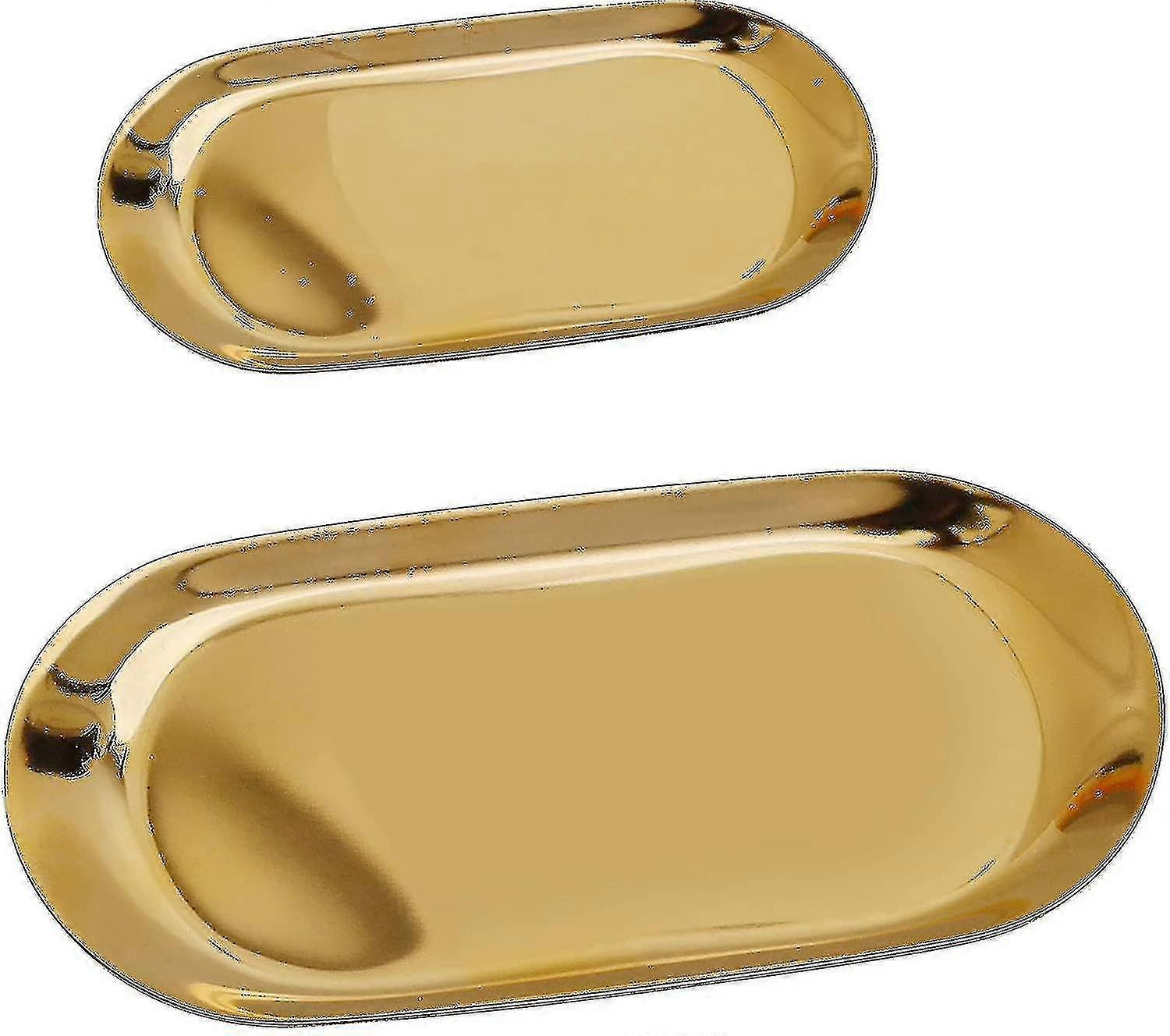 لوحة ذهبية تقديم صواني بوفيه لوحة صينية مجوهرات موقف تخزين الديكور