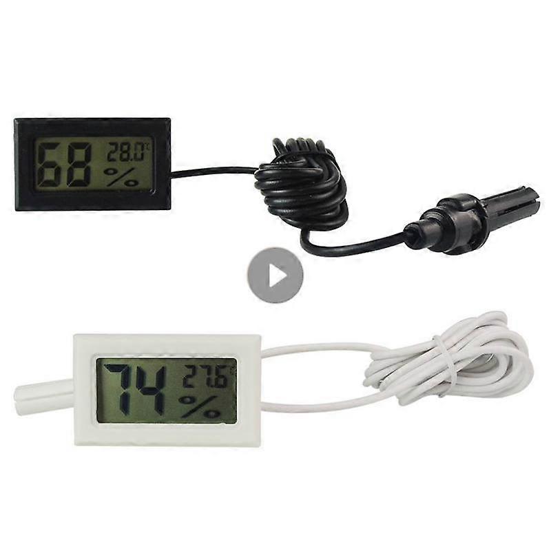 Mini Digital LCD Indoor Convenient Temperature Sensor Humidity Meter Thermometer Hygrometer Gauge Thermometer Instruments Tools