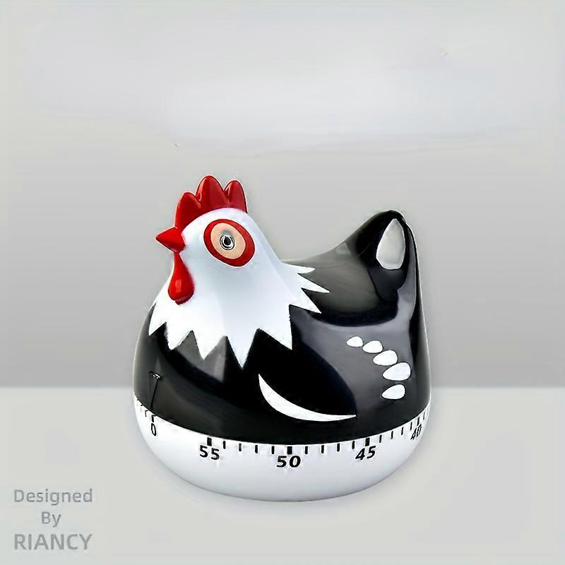 1pc, Cute Kitchen Timer, Cartoon Chicken Shaped Mechanical Timer, Mechanical Timer For Cooking, Sports, Beauty, Study, Kitchen Accessaries, Dorm Essen