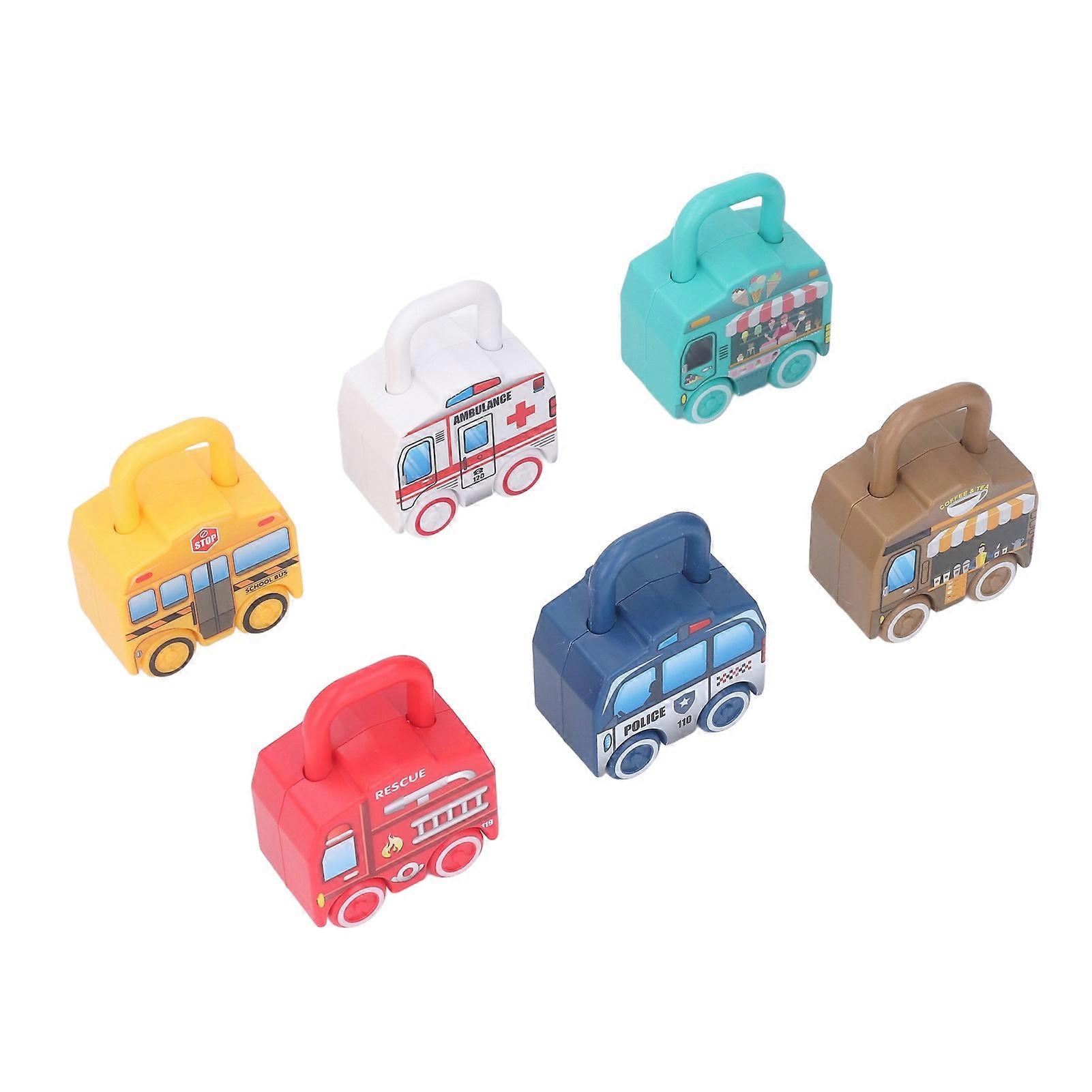 Lock Key Car Toys for Kids Educational Learning Kit