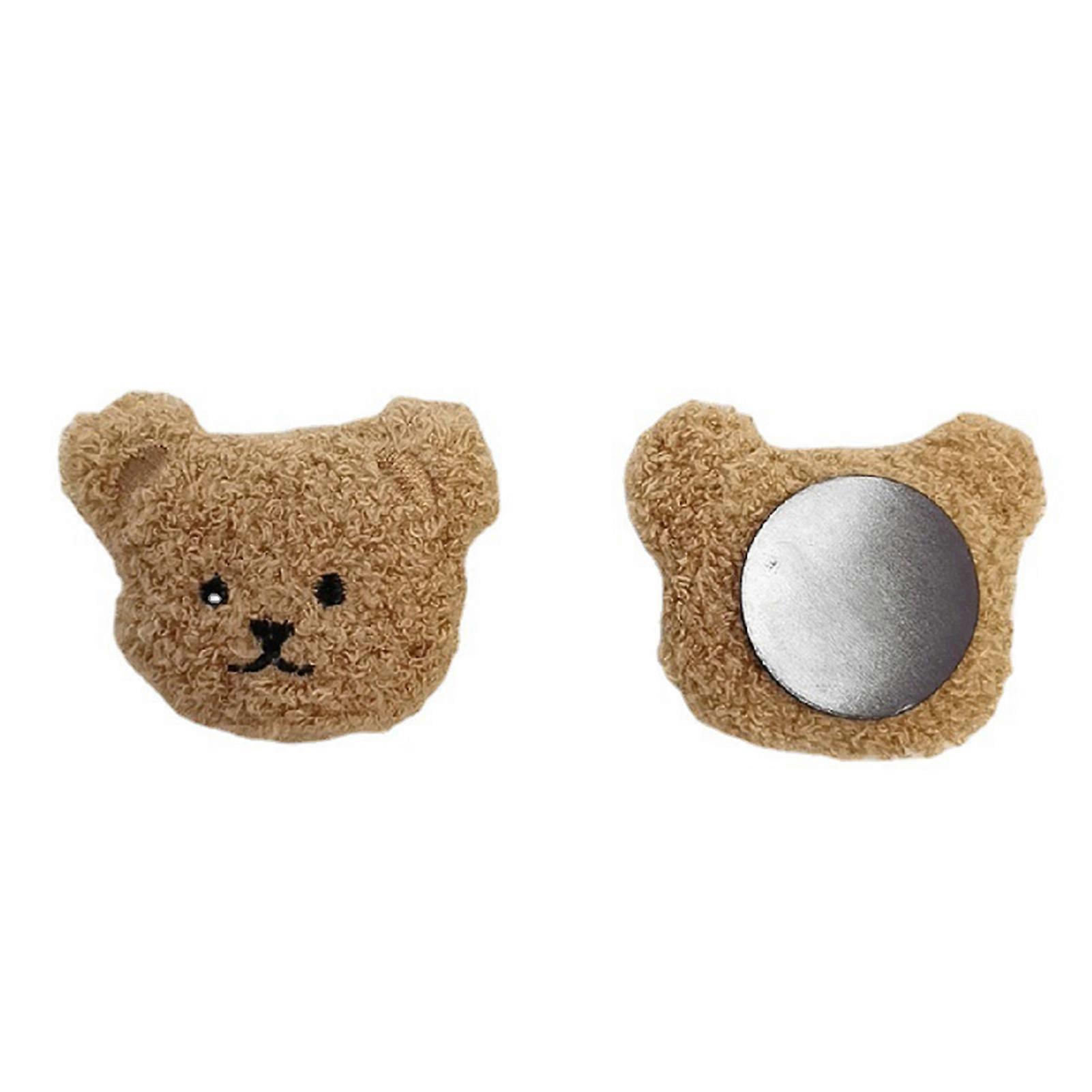 Bear Plush 3D Animal Fridge Magnet Rubber Soft Kitchen Decoration