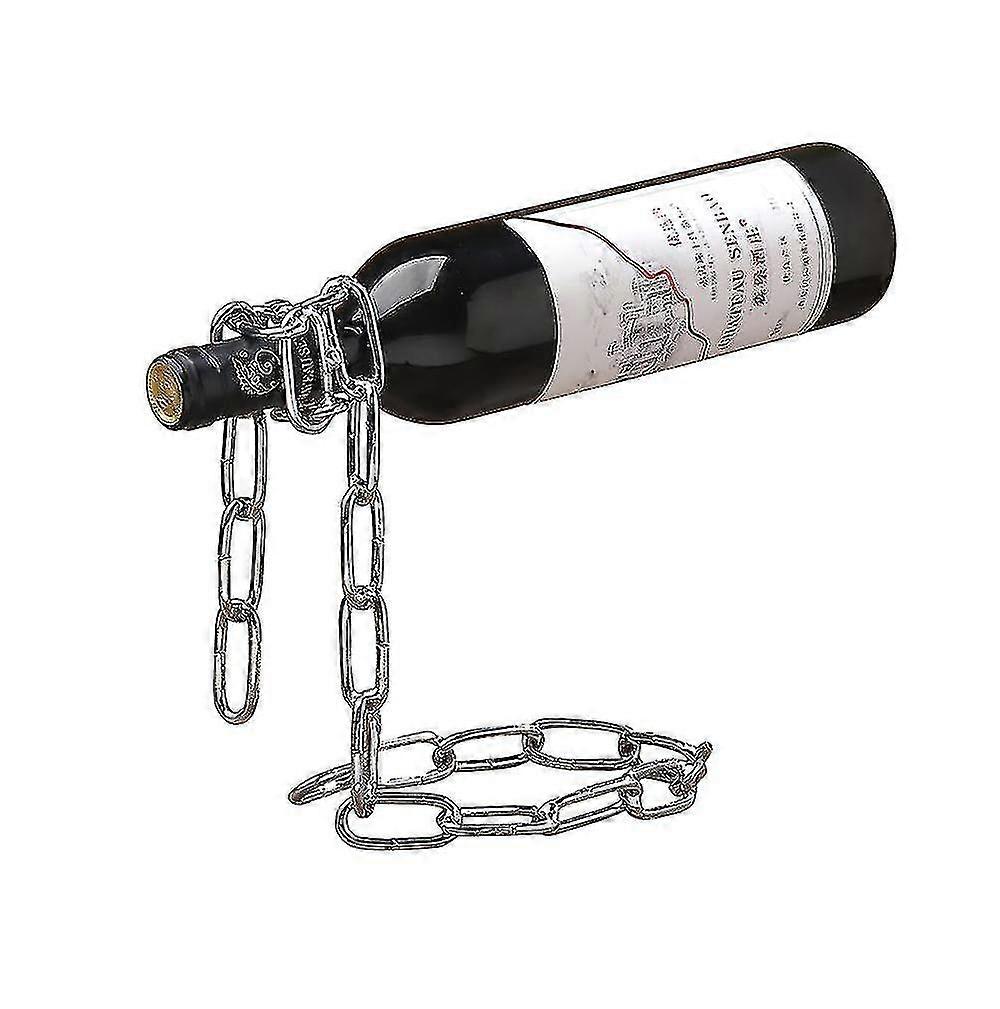 Creative Wine Bottle Holder Suspended Iron Chain Wine Rack